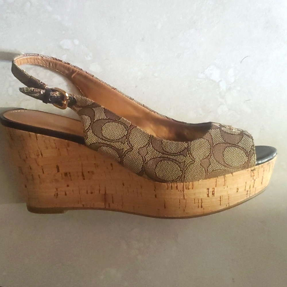Coach wedges